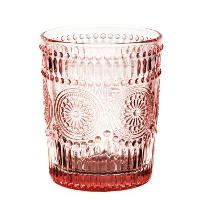 Wholesale customizable Engraved liquor glass cup with handle 
