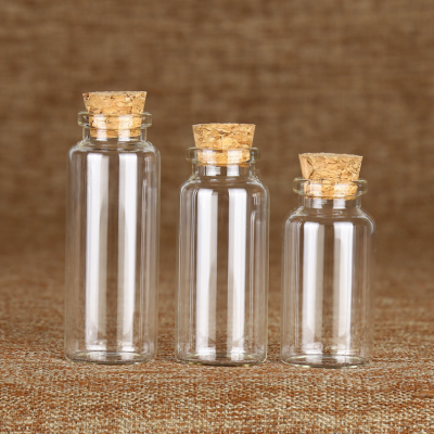 glass jar storage wishing glass bottle 